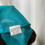 Saddle River Ranch Wear large sheer blouse Blue Photo 9