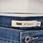 Levi's 515 Womens Red Tab Bootcut Stretch Denim Jeans Medium Wash Blue Size 16 Photo 3