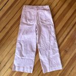 Madewell Emmett Wide Leg Crop Pants in Pink Oyster Size 27 Photo 2