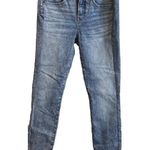 Veronica Beard  Women’s Size 25 Emma Skinny Mid‎ Rise Denim Jeans Blue Mist FLAW Photo 0