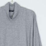 LL Bean Womens Softflex Mockneck Pullover Sweatshirt Size XL Gray Outdoors Cozy Photo 1