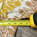 BCBG MaxAzria Swim Brown Floral Print Tunic Long Sleeve Lightweight Cotton Photo 4