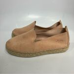 Manebi Hamptons platform espadrille slip on shoes suede womens size 38 peach tan Orange Photo 6