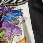 Just Cavalli NWOT  Italy Silk Twill Floral, Spot & Stripe Tunic Dress 38 IT Photo 5