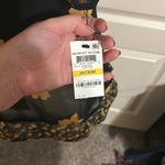 Bar III black floral dress with sheer sleeves Photo 3