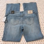 True Religion NWT Becca Mid Rise Bootcut Crystal Horseshoe Pocket Jeans Size 29 Photo 9