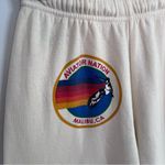 Aviator Nation  Malibu Sweatpants Vintage White Sz XS Photo 5