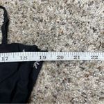 ZARA Black White Floral Spaghetti Strap Smocked V-Neck Mini Dress Plus Size XXL Photo 6