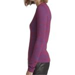 Rag and Bone  Women’s Size S Red Blue Space Dye Slim Longsleeve Knit Top Shirt Photo 1