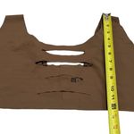 NEW Forplay Brown Cutout Rave Festival Special Occasion Bra Crop Top Size‎ XL Photo 7
