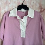 Everlane The Retro Jersey Polo in Pale Mauve Orchid Size Small Photo 2