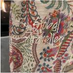 Desigual  Pink and Cream Sheath Dress Sleeveless Crew Neck Mini Photo 6