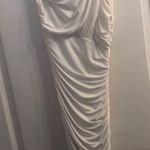 Soprano  One-Shoulder White Bodycon Mini Dress Photo 0