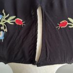 Philosophy Floral Embroidered Black Dress/Tunic Size Medium Boho Hippie Sz Med Photo 10