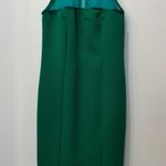 Vintage Margie Darnell green halter style sheet top dress sz 2. Photo 1