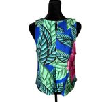 Mara Hoffman Tropical Print Top Size L Hawaiian Colorful Statement BOHO Vacation Photo 1