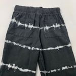 Japna  Charcoal Tie Dye Lightweight Challis Jogger Pant M Photo 4