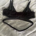 Urban Outfitters Out From Under cut it out ribbed velvet bra black size medium Photo 6