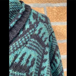 Torn By Ronny Kobo  drape open cardigan lambswool L Photo 2