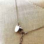 Origami Owl Sterling silver Let It Go silver tone circle pendant necklace Photo 5