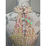 Saylor  NWT Khoudia Sequined Halter Maxi Dress Pink Champagne Sz S‎ $363 Photo 7