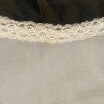 Brandy Melville NWOT  belle lace trim tank top one size baby blue white lace Photo 1