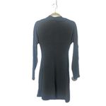 SheIn SZ S mock neck ribbed knit drop shoulder cut out front sweater dress Photo 3