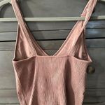 Wishlist Dry Goods Brown Ribbed Tank Large/X Large Photo 3