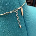 INC Long Gold Necklace w/ black quartz Photo 5