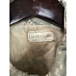 US Digital Camo Work Utility Uniform Coat Women 14 Maternity Hunting Adjustable Green Photo 2