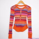 Free People NEW Movement Rally Printed Layer, XS Photo 3