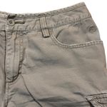 The North Face Shorts Womens 6 Tan A5 Series Canvas Cargo Cotton Hiking Photo 1