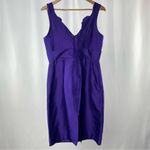 Lula Kate Silk Ruffle Formal Dress in Purple‎ Size 10 Purple Photo 2