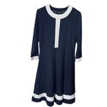 Talbots size M fit n flare ponte’ type knit dress. Photo 1