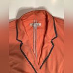 Ellen Tracy  Coral Blazer with Black Trim Photo 1