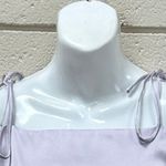 Urban Outfitters  Purple Satin Tie Top size S Photo 3