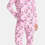 Hello Kitty  Pink Pajama Set with Bow Photo 0