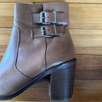 J.Crew  Dean Leather Ankle Boots in Kraft Brown Photo 2