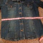 Bernie dark denim jean jacket size small Blue Photo 13