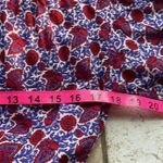 XiRENA Grady Romper Nichols Floral Cotton Belted Purple Size L Photo 12