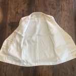 Vintage International Scene Linen Blazer White Size 6 Photo 7
