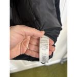 Athleta  Black Lofty Velvet Down Puffer Vest Size XXS Hooded Full Zip Goose Down Photo 7