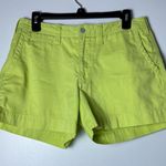 Ralph Lauren Polo  Chino Shorts Preppy Casual Summer Lime Green Size 8‎ Photo 0
