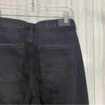 American Eagle  Black Distressed Relaxed Mom Jean size 4 Photo 7