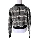 Princess Polly - Zaynah Cropped Cardigan Dark Academia Plaid Collegiate Sz XS/S Photo 3
