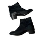 breckelle's  black moto chic belted biker boots 7.5 witchy biker comfort Photo 7
