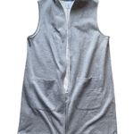 | Nordstrom Signature weekend grey long heavy cotton vest Photo 0