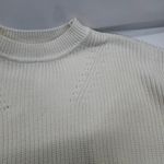 LILLA P CABLE KNIT CHUNKY CROPPED SWEATER SM IVORY CREAM NEW Photo 2