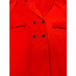 Red Felt Dress Coat size 18 Photo 3