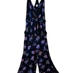 Anthropologie Moulinette Soeurs Black Floral Romper Jumpsuit Size XS Photo 0